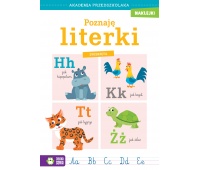 Akademia przedszkolaka. Poznaję literki. Zwierzęta, Edukacyjne, Książeczki