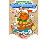 Kolorowanka Odkrywcy Kapibary z naklejkami