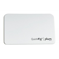 Patch dispenser PLUM QuickFix Uno, empty, wall-mounted, white
