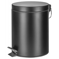 Pedal bin Donau Home, soft-closing, 5l, black