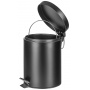 Pedal bin Donau Home, soft-closing, 5l, black