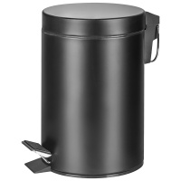 Pedal bin Donau Home, soft-closing, 3l, black