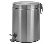 Pedal bin Donau Home, soft-closing, 20l, matt silver