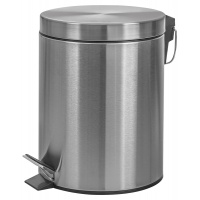 Pedal bin Donau Home, soft-closing, 20l, matt silver
