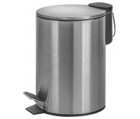 Pedal bin Donau Home Modern, soft-closing, 3l, matt silver