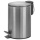 Kosz ze stopką Donau Home Modern, wolnoopadający, 3l, srebrny mat