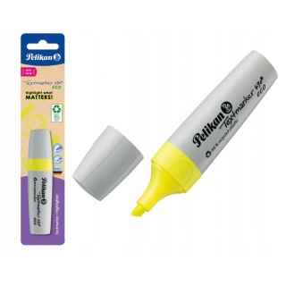 ZAKREŚLACZ PELIKAN 490 ECO NEON Ż&Oacute;ŁTY B, Zakreślacze, Art. do pisania i korygowania