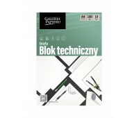 Blok techniczny A4 biały 10ark.180g., Bloki, Zeszyty i bloki