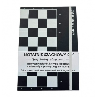 Notatnik Szachy 2w1, Notatniki, Zeszyty i bloki