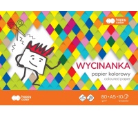 Blok Wycinanka Ludek, A5, 10ark, 10 kol, 80g/m, Ha, Bloki, Zeszyty i bloki