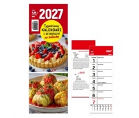 Tygodniowy Kalendarz z przepisami 2027, Ścienne, Kalendarze
