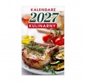 Kalendarz zdzierak B7 Kulinarny 2027, Ścienne, Kalendarze
