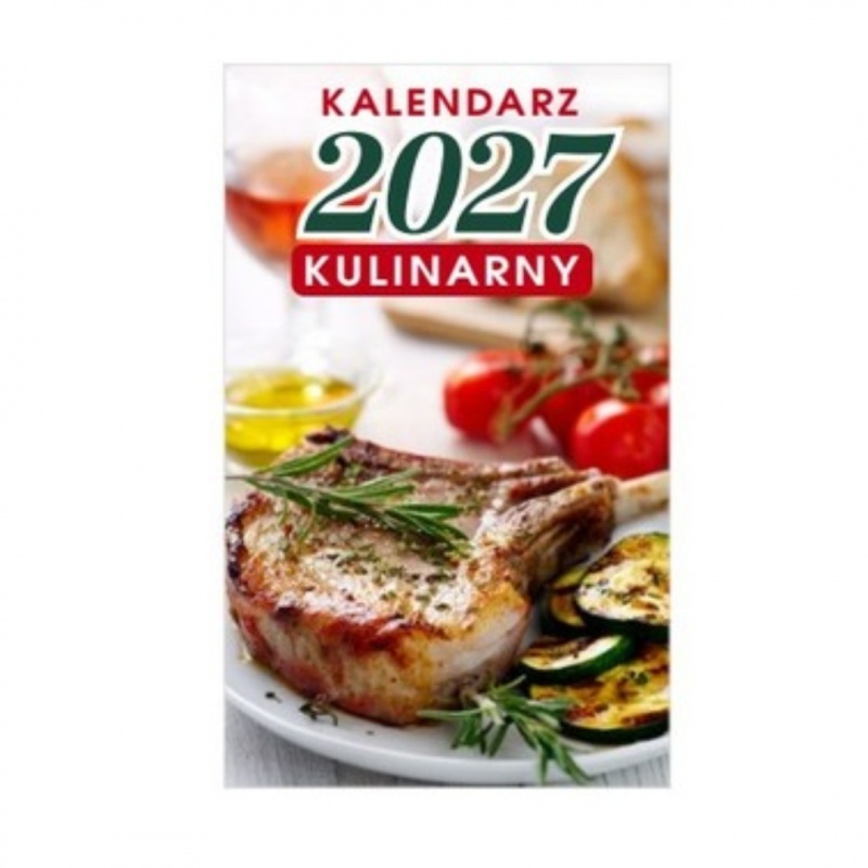 Kalendarz zdzierak B7 Kulinarny 2027, Ścienne, Kalendarze