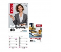 Kalendarz Biurkowy A5 Tygodniowy 2027, Biurkowe, Kalendarze