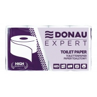Cellulose toilet paper DONAU EXPERT, 2 layers, 155 sheets, 8 pcs, white