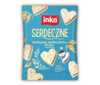 Musli INKA, owsiane serduszka z kokosem, 50g, Przekąski, Artykuły spożywcze