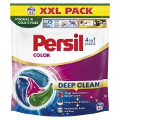Kapsułki do prania PERSIL Deep Clean Discs Color 4w1, kolor, 42 szt., Środki czyszczące, Artykuły higieniczne i dozowniki