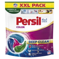 Kapsułki do prania PERSIL Deep Clean Discs Color 4w1, kolor, 42 szt., Środki czyszczące, Artykuły higieniczne i dozowniki