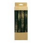 Świeca stołowa DONAU HOME Aura, 22x240mm, 4 szt., zielona, Świece, Wyposażenie biura