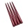 Świeca stołowa stożkowa DONAU HOME Roma, 22x240mm, 4 szt., bordowa