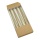 Świeca stołowa stożkowa DONAU HOME Roma, 22x240mm, 4 szt., kremowa