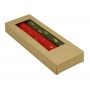 Table candle DONAU HOME X-Mas, 22x175mm, 3 pcs., assorted patterns/colors