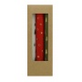 Table candle DONAU HOME X-Mas, 22x175mm, 3 pcs., assorted patterns/colors