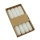 Świeca stołowa DONAU HOME, 22x175mm, 4 szt., biała
