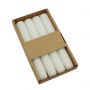 Table candle DONAU HOME, 22x175mm, 4 pcs., white