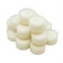 Świeca DONAU HOME Tealight, naturalny wosk, 7h, 18 szt., kremowa, Świece, Wyposażenie biura