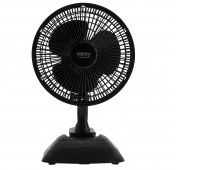 Fan CAMRY, desk, with clip, dia. 15cm, 30w, black