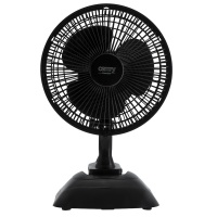 Wentylator CAMRY, biurkowy, z klipsem, śr. 15cm, 30W, czarny, Wentylatory, Wyposażenie biura