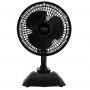 Wentylator CAMRY, biurkowy, z klipsem, śr. 15cm, 30W, czarny, Wentylatory, Wyposażenie biura