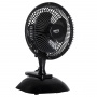 Wentylator CAMRY, biurkowy, z klipsem, śr. 15cm, 30W, czarny, Wentylatory, Wyposażenie biura