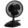 Wentylator CAMRY, biurkowy, z klipsem, śr. 15cm, 30W, czarny, Wentylatory, Wyposażenie biura