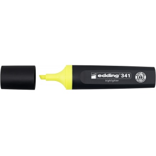 Zakreślacz e-341 EDDING, 2-5mm, ż&oacute;łty, Textmarkery, Artykuły do pisania i korygowania