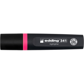 Zakreślacz e-341 EDDING, 2-5mm, r&oacute;żowy, Textmarkery, Artykuły do pisania i korygowania