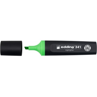Zakreślacz e-341 EDDING, 2-5mm, jasnozielony, Textmarkery, Artykuły do pisania i korygowania