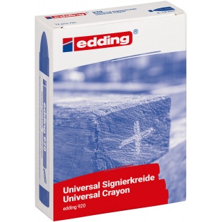 Kredka uniwersalna e-920 EDDING, biała, Kredki, Artykuły do pisania i korygowania