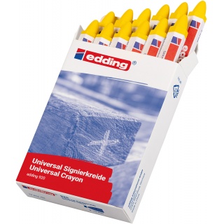 Kredka uniwersalna e-920 EDDING, ż&oacute;łta, Kredki, Artykuły do pisania i korygowania