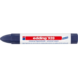Kredka uniwersalna e-920 EDDING, niebieska, Kredki, Artykuły do pisania i korygowania