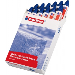 Kredka uniwersalna e-920 EDDING, niebieska, Kredki, Artykuły do pisania i korygowania