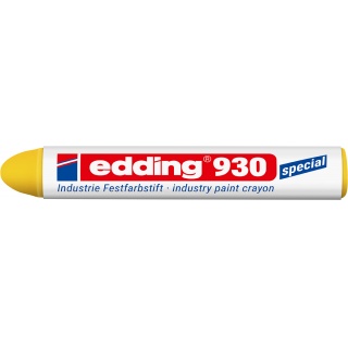 Kredka lakiernicza e-930 EDDING, ż&oacute;łta, Kredki, Artykuły do pisania i korygowania