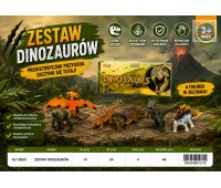ZESTAW DINOZAUR&Oacute;W, Zabawki
