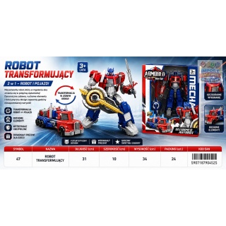ROBOT TRANSFORMUJĄCY, Dla chłopca, Zabawki