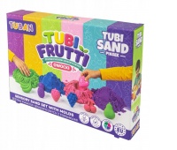 PIASEK SENSORYCZNY ZESTAW TUBI FRUTTI, Kreatywne, Zabawki