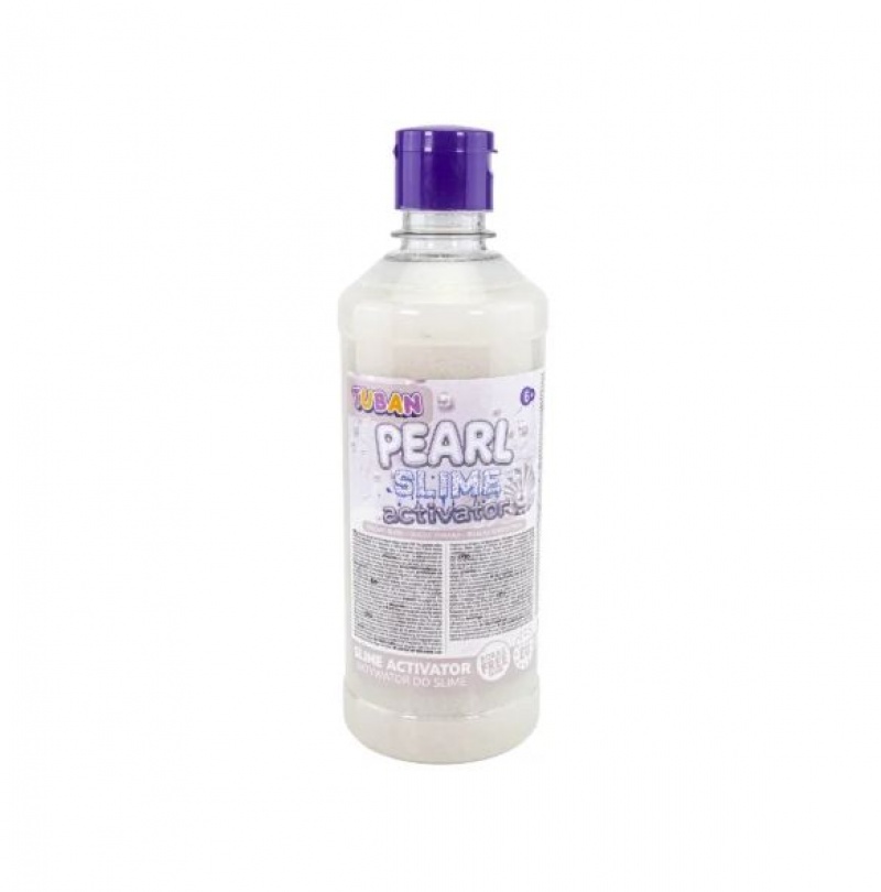 SLIME AKTYWATOR PERŁOWY BIAŁY 500 ml, Kreatywne, Zabawki