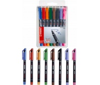 OHPen perm F 8pcs wallet, Markery permanentne, Art. do pisania i korygowania