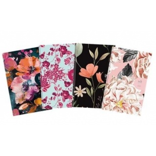 KALENDARZ OXFORD FLOWERS 10X15 WTV 2027, Tygodniowe, Kalendarze