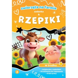 RZEPIKI ZWIERZĘTA NA FARMIE, Edukacyjne, Książeczki